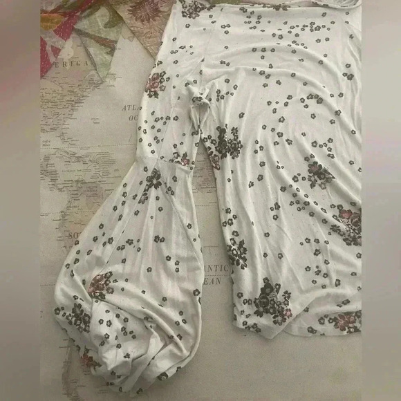 Free People Womens To The Tropics Balloon Sleeve Top Size Large - Picture 7 of 11